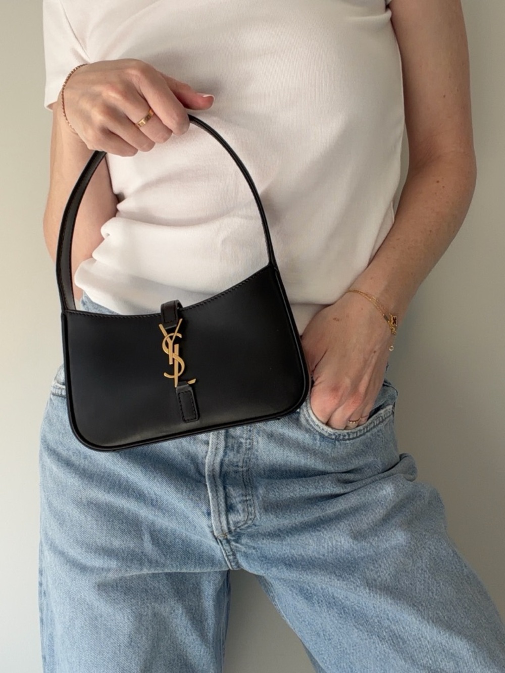 SAINT LAURENT YSL mini hobo
